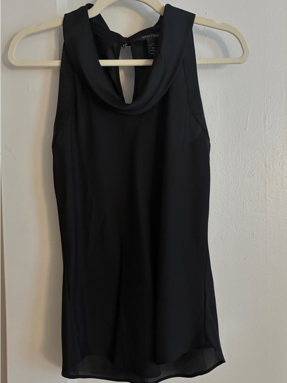 White House Black Market - Black Sleeveless Shell Top (Work Blouse)